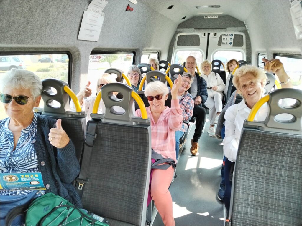 Garden open day happy passengers